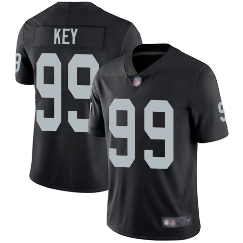 Men Oakland Raiders Limited Black Arden Key Home Jersey NFL Football 99 Vapor Untouchable Jersey